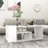 Mesa de centro madera contrachapada blanco 100x50x40