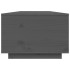 Mesa de centro de madera maciza de pino gris 80x50x35,5