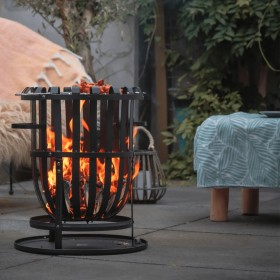 RedFire Brasero de jardín Dallas acero