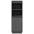 Aparador alto de madera maciza de pino gris 37x34x110