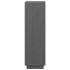 Aparador alto de madera maciza de pino gris 37x34x110