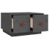 Mesa de centro de madera maciza de pino gris 60x53x35