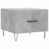 Mesa de centro 2 uds madera ingeniería gris hormigón