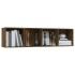 Estantería/mueble de TV madera roble ahumado 143x30x36