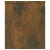 Estantería/mueble de TV madera roble ahumado 143x30x36