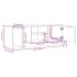 Mueble de TV madera contrachapada gris Sonoma 102x35x36,5