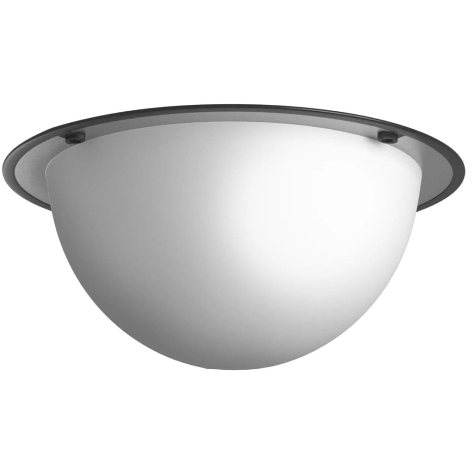 Espejos de tráfico 2 uds combados acrílico Ø40