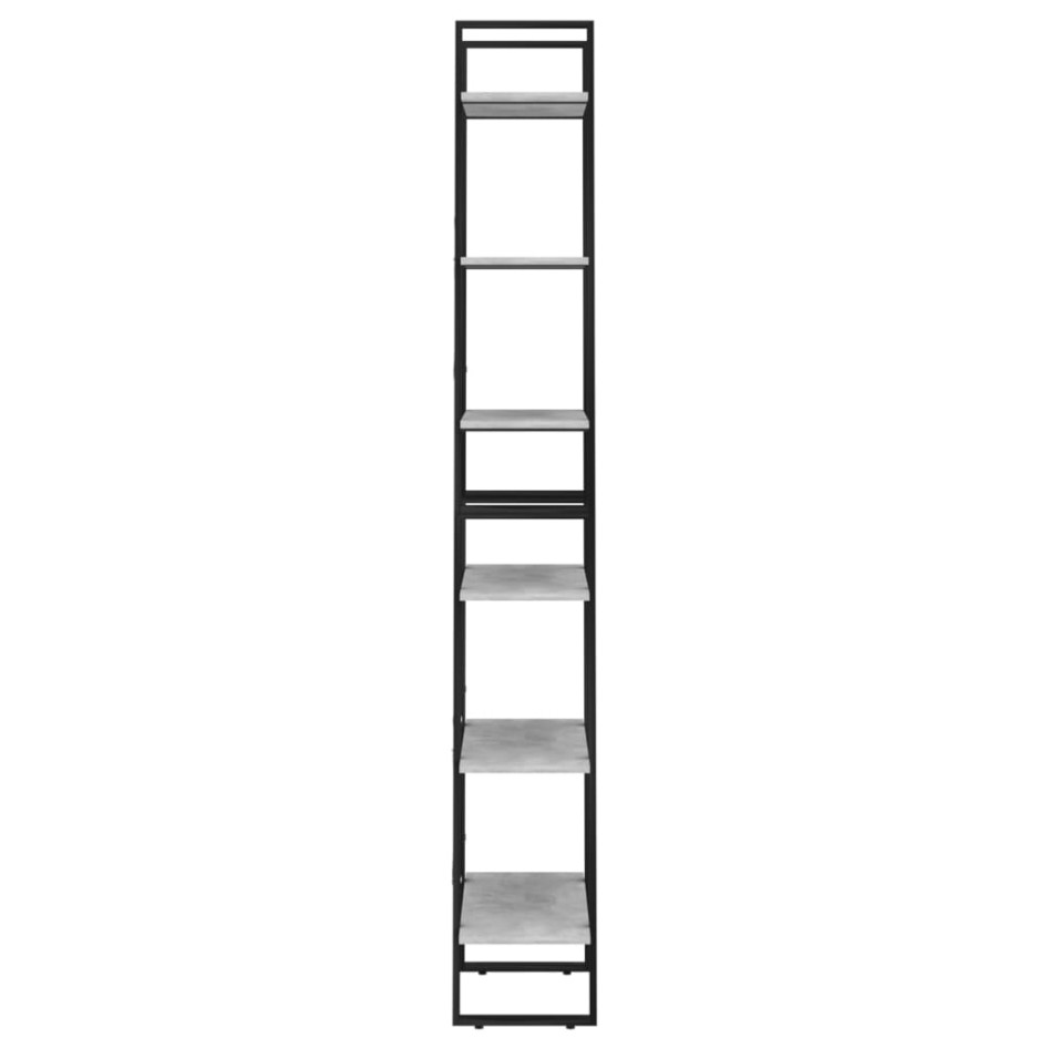 Estantes de almacenaje 2 uds contrachapada hormigón