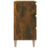 Aparador madera contrachapada color roble ahumado 60x35x69