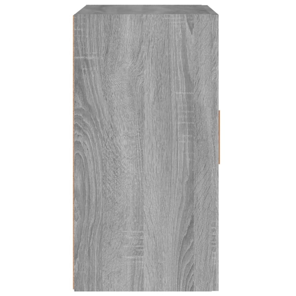 Armario de pared madera contrachapada gris Sonoma 60x30x60