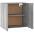 Armario de pared madera contrachapada gris Sonoma 60x30x60