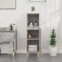 Armario de baño madera contrachapada gris Sonoma 30x30x100