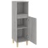 Armario de baño madera contrachapada gris Sonoma 30x30x100