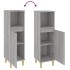 Armario de baño madera contrachapada gris Sonoma 30x30x100