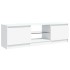 Mueble para TV con luces LED blanco 120x30x35,5