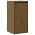 Armario de pared 2 uds madera de pino marrón miel 30x30x60