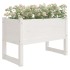 Jardinera madera maciza de pino blanco 78x40x52