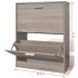 Mueble zapaterocolor roble con 2