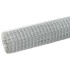 Alambrada de gallinero acero galvanizado plateada 10x1,5