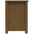 Mueble de TV madera maciza de pino marrón miel 103x36,5x52