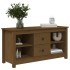 Mueble de TV madera maciza de pino marrón miel 103x36,5x52