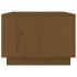 Mesa de centro madera maciza de pino marrón miel 80x50x35