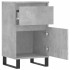 Aparadores 2 uds madera de ingeniería gris hormigón 40x35x70