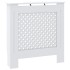 Cubierta para radiador MDF blanco 78