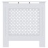 Cubierta para radiador MDF blanco 78