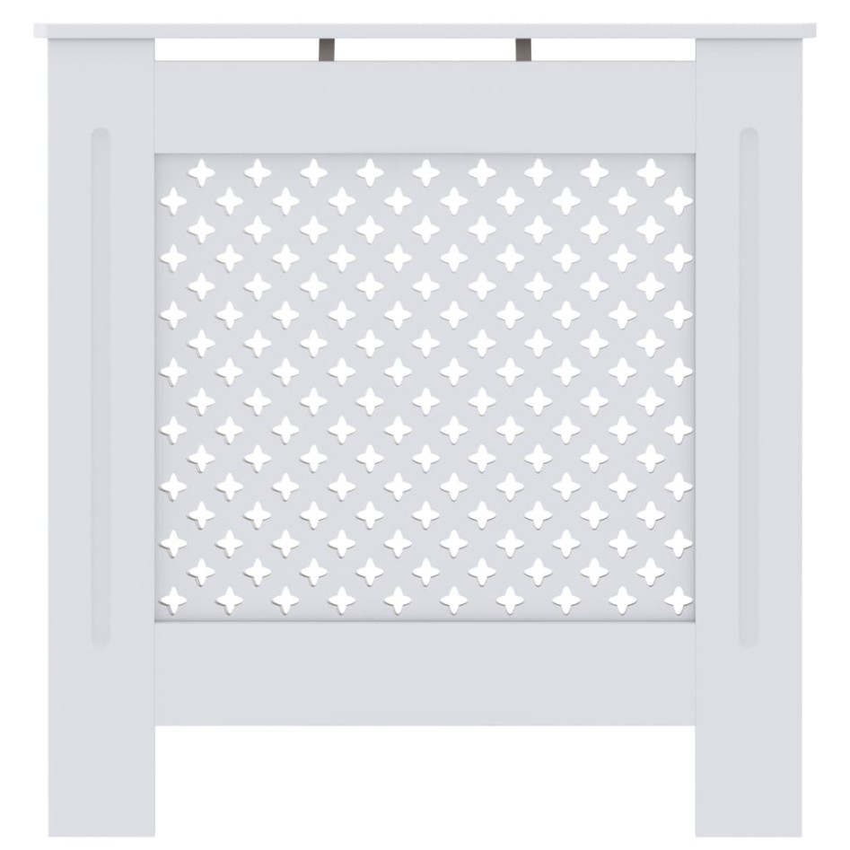 Cubierta para radiador MDF blanco 78