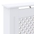 Cubierta para radiador MDF blanco 78