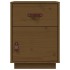 Mesitas de noche 2 uds madera de pino marrón miel 40x34x55