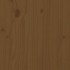 Mesitas de noche 2 uds madera de pino marrón miel 40x34x55