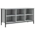 Mueble zapatero madera contrachapada gris Sonoma 100x35x50