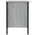 Mueble zapatero madera contrachapada gris Sonoma 100x35x50