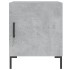 Mesitas noche 2 uds madera ingeniería gris hormigón 40x40x50