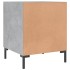 Mesitas noche 2 uds madera ingeniería gris hormigón 40x40x50