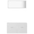 Conjunto de muebles de baño 2 piezas contrachapada