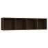 Estantería/mueble de TV madera roble marrón 143x30x36