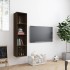Estantería/mueble de TV madera roble marrón 143x30x36