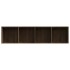 Estantería/mueble de TV madera roble marrón 143x30x36