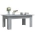 Mesa de centro de madera contrachapada gris Sonoma 100x60x42