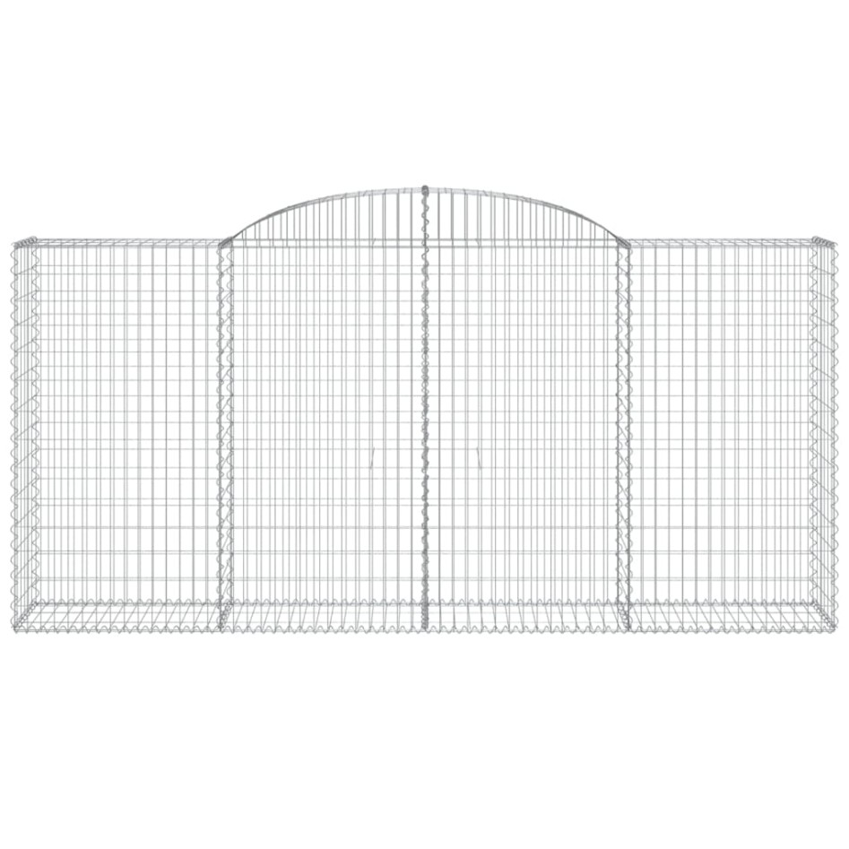 Cesta gaviones forma arco hierro galvanizado 300x50x140/160