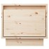 Mesitas de noche 2 uds madera maciza de pino 35x34x32