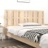 Cabecero de cama madera maciza de pino 165,5x4x100