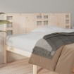 Cabecero de cama madera maciza de pino 206x4x100 cm