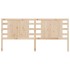 Cabecero de cama madera maciza de pino 206x4x100