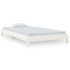 Cama apilable de madera pino maciza blanco 90x200