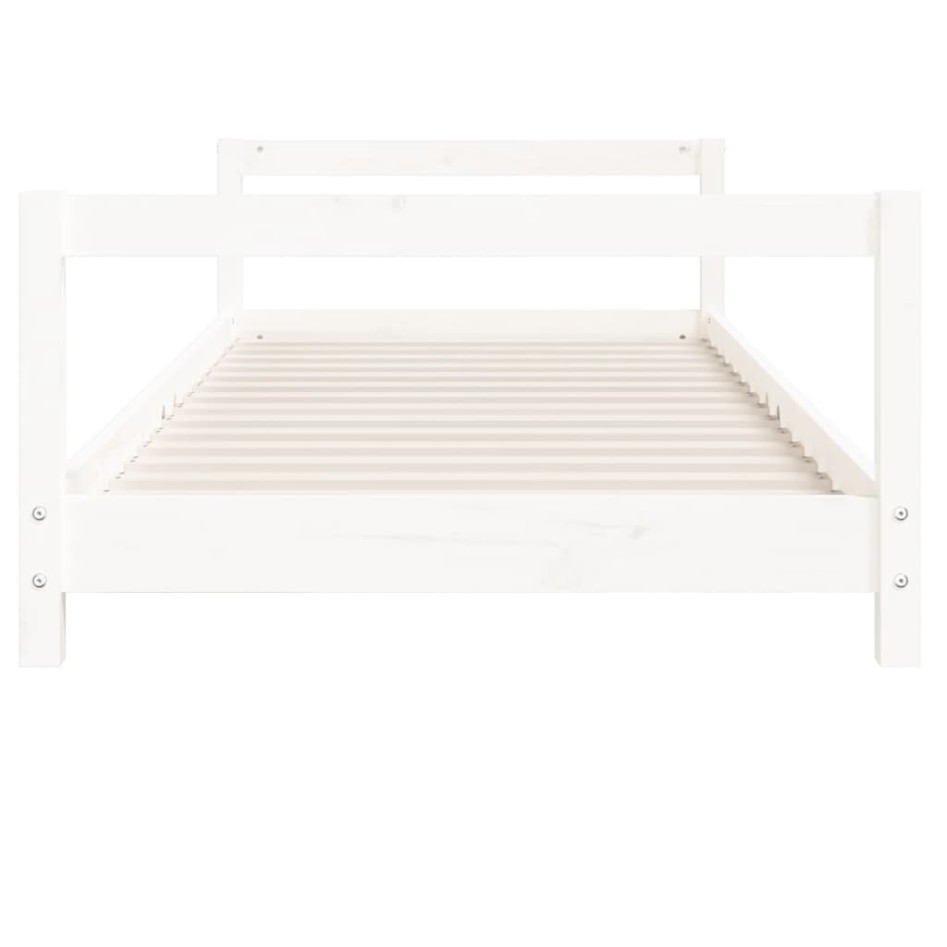 Estructura de cama para niños madera de pino blanco 80x160