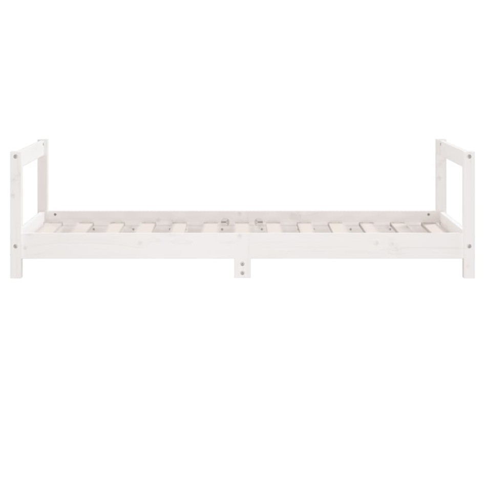 Estructura de cama para niños madera de pino blanco 80x160